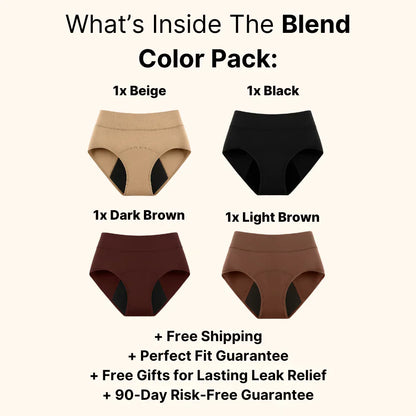 NESLEMY™ 100%Leak-Proof Underwear 4-pack | 🎄𝘾𝙝𝙧𝙞𝙨𝙩𝙢𝙖𝙨 𝙎𝙖𝙡𝙚🎅