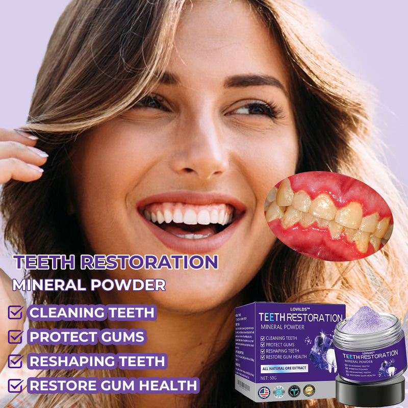 🦷LOVILDS™ Dental Repair Mineral Powder >> 🔥Buy 1 Get 1 Free🔥