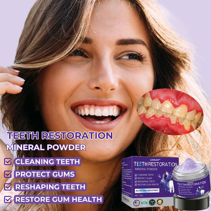 🦷LOVILDS™ Dental Repair Mineral Powder >> 🔥Buy 1 Get 1 Free🔥