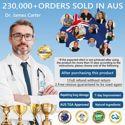 ✨ New upgraded version of Glowrizon® Mullein Herbal Lung Purifier – 🔥 70% off today only!