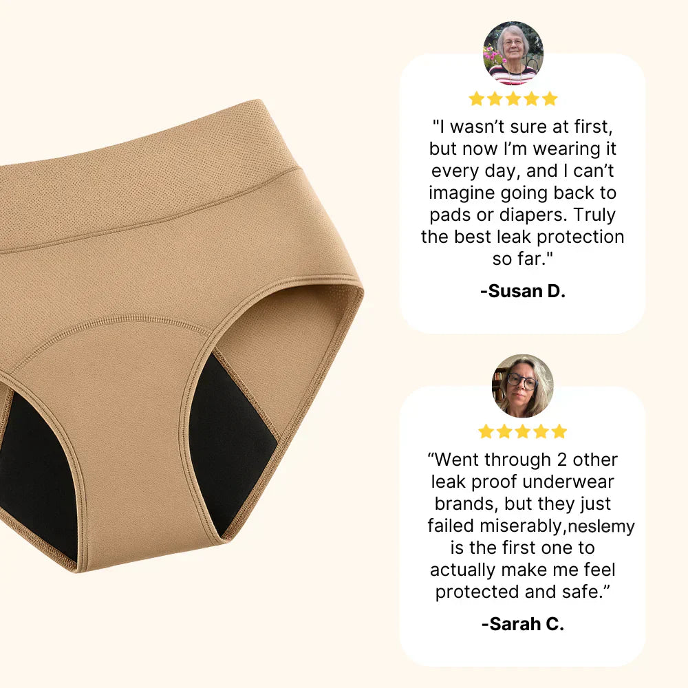 NESLEMY™ 100%Leak-Proof Underwear 4-pack | 🎄𝘾𝙝𝙧𝙞𝙨𝙩𝙢𝙖𝙨 𝙎𝙖𝙡𝙚🎅