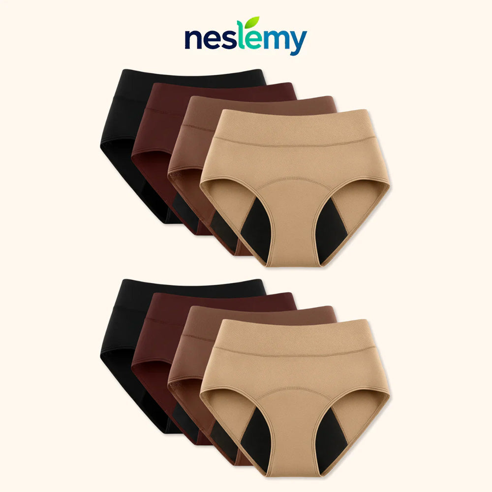 NESLEMY™ 100%Leak-Proof Underwear 4-pack | 🎄𝘾𝙝𝙧𝙞𝙨𝙩𝙢𝙖𝙨 𝙎𝙖𝙡𝙚🎅