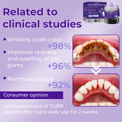 🦷LOVILDS™ Dental Repair Mineral Powder >> 🔥Buy 1 Get 1 Free🔥