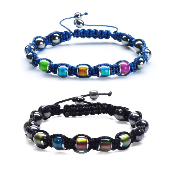 (🔥LAST DAY SALE-80% OFF) Thermochromic Bead Lymph Detox Bracelet