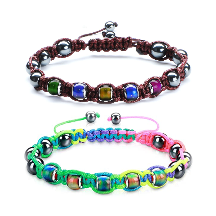 (🔥LAST DAY SALE-80% OFF) Thermochromic Bead Lymph Detox Bracelet