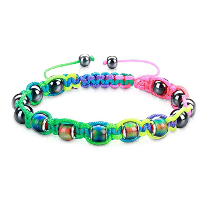 (🔥LAST DAY SALE-80% OFF) Thermochromic Bead Lymph Detox Bracelet
