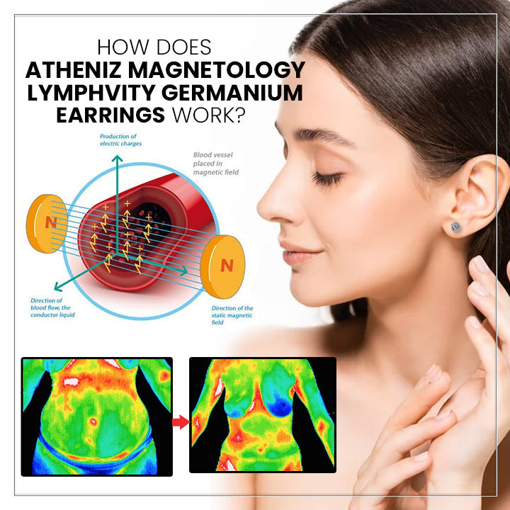 Atheniz Magnetology  Lymphatic Germanium Earrings（Limited Time Discount 🔥 Last Day）